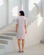 White illusion dress | Pooja Rajgarhia Gupta