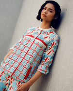 White print play track suit | Pooja Rajgarhia Gupta