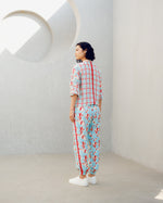 White print play track suit | Pooja Rajgarhia Gupta