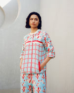 White print play track suit | Pooja Rajgarhia Gupta