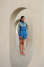 Blue print play kimono | Pooja Rajgarhia Gupta