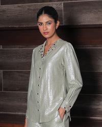 Ruk Shimmer Co-ord Set | AMBR