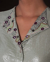 Ruk Shimmer Co-ord Set | AMBR