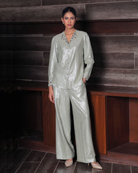 Ruk Shimmer Co-ord Set | AMBR