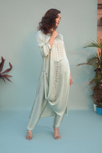 Saba Green Kurta Set with Pant | Prahnaaya