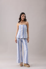 Ripple- Striped Off- Shoulder Set | Why Look West