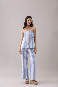 Ripple- Striped Off- Shoulder Set | Why Look West