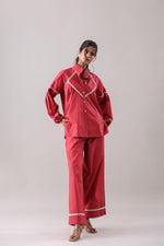 Rust Lacey Co-ord Set | Why Look West