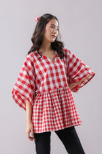 Gingham Kimono Top | Why Look West