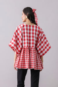Gingham Kimono Top | Why Look West