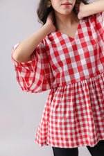 Gingham Kimono Top | Why Look West