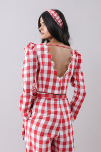 Gingham Crop Top | Why Look West
