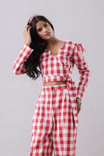 Gingham Crop Top | Why Look West