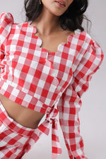 Gingham Crop Top | Why Look West