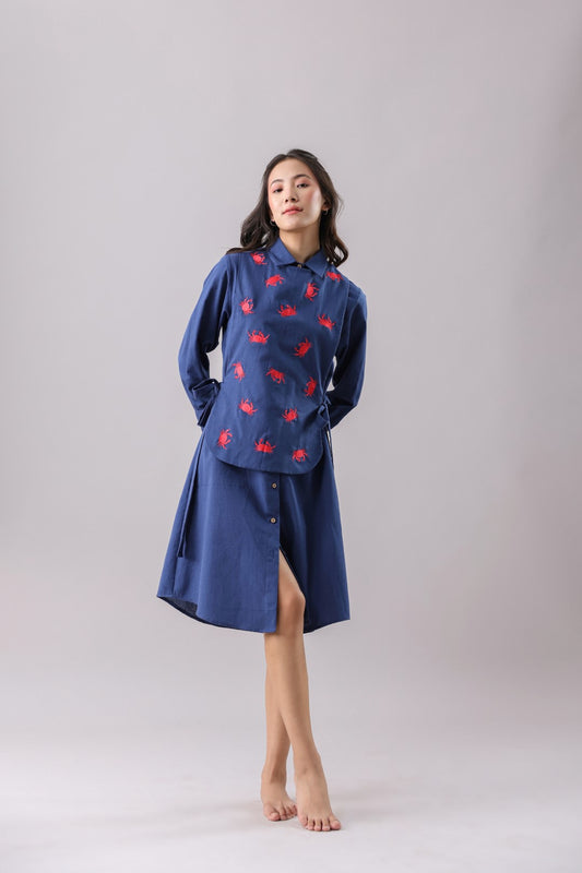 Crabby Neel Bib Set | Why Look West