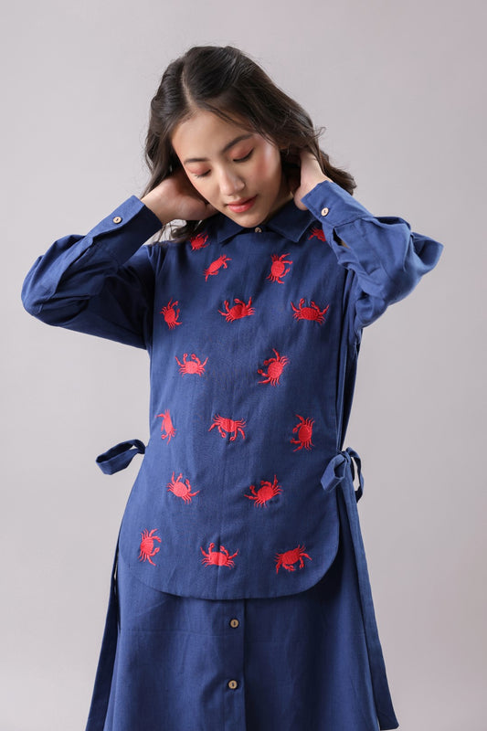 Crabby Neel Bib Set | Why Look West