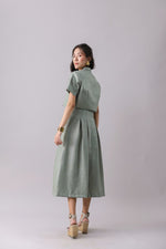 Fern Cottage Pleats Dress and Overshirt Set | Why Look West