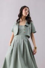 Fern Cottage Pleats Dress and Overshirt Set | Why Look West