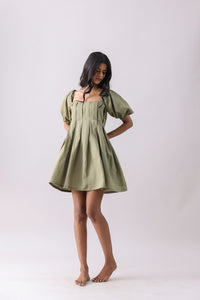 Moss Pleated Mini | Why Look West