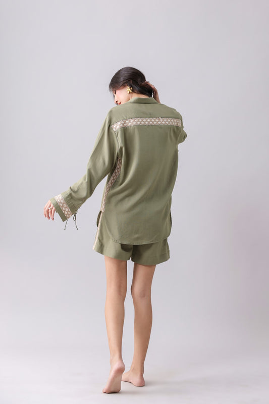Moss Top and Shorts Set | Why Look West