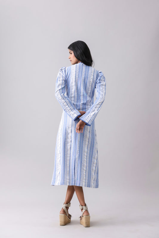 Ripple Striped Midi | Why Look West