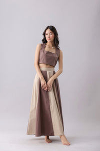 Cocoa Crop Top  and Skirt Set | Why Look West