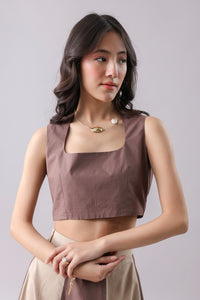 Cocoa Crop Top  and Skirt Set | Why Look West