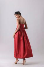 Rust Ruched Maxi | Why Look West