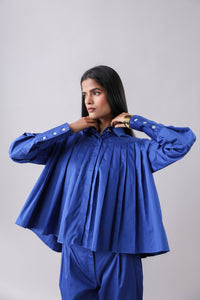 Blueming Pleated Shirt and Pants Set | Why Look West