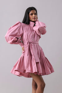 Flamingo Power Shirt Dress | Why Look West