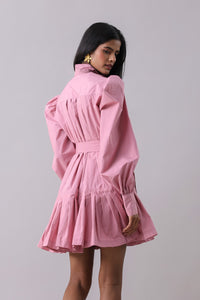 Flamingo Power Shirt Dress | Why Look West