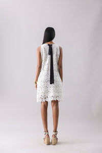 Ivory Foliage Cut Midi | Why Look West