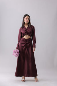 Merlot Cut-out Maxi | Why Look West