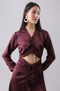 Merlot Cut-out Maxi | Why Look West