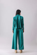Emrald Pleated Shirt and Pants Set | Why Look West