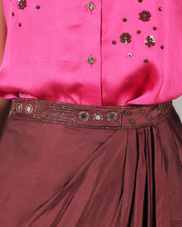 Soma Pink Co-ord Set | AMBR