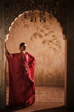 Hot Pink Kaftan | Blooming Threads