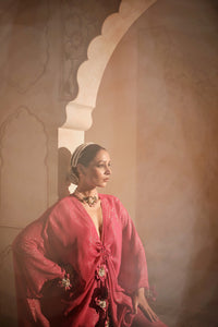 Hot Pink Kaftan | Blooming Threads