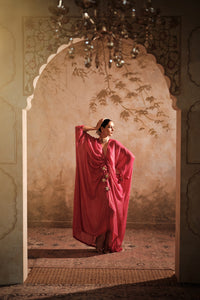Hot Pink Kaftan | Blooming Threads