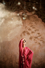 Hot Pink Kaftan | Blooming Threads