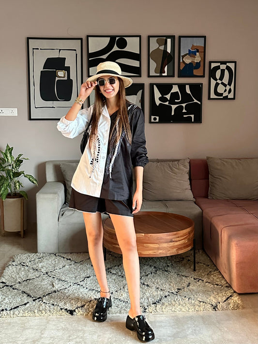 Split Persona Classic Shirt/Co-ord Set | Puja Agarwal