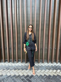 Neon Thread Theory Shirt/Co-ord Set | Puja Agarwal