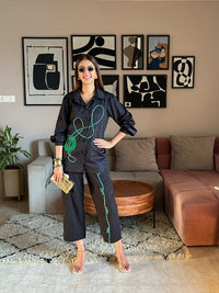 Neon Thread Theory Shirt/Co-ord Set | Puja Agarwal