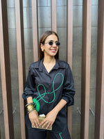 Neon Thread Theory Shirt/Co-ord Set | Puja Agarwal