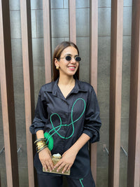Neon Thread Theory Shirt/Co-ord Set | Puja Agarwal