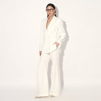 Ellison pant suit - Ivory | Linetribe