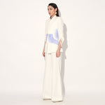 Dawn ruched pantsuit - Ivory | Linetribe