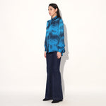 Orelia balloon sleeve shirt - Blue | Linetribe