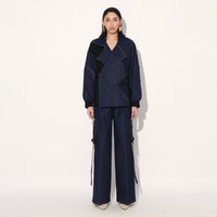 Quasar oversized denim jacket - Blue | Linetribe