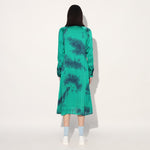 Solaris tie dye shirtdress - Green | Linetribe